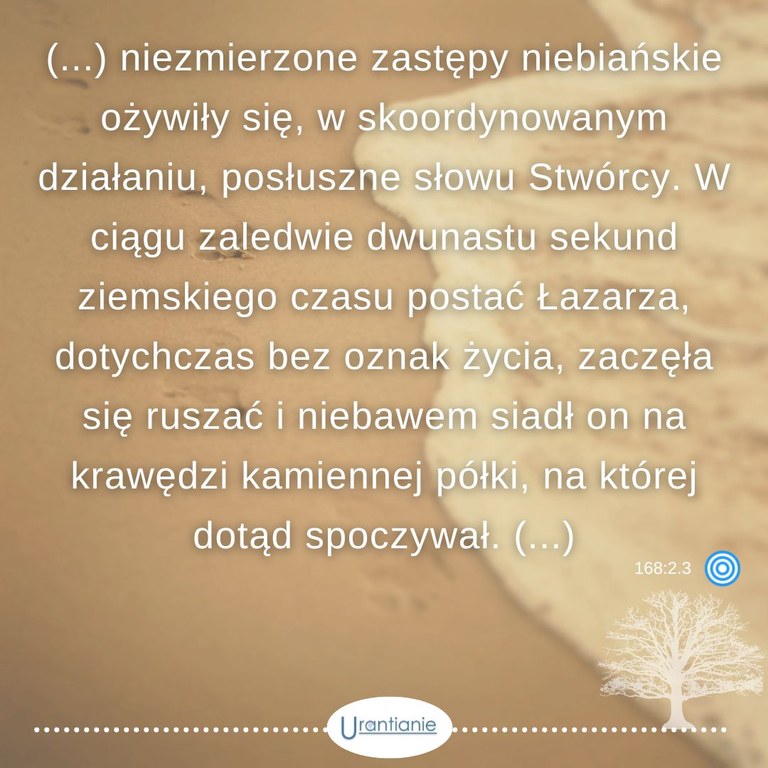 168:2.3 ...postać Łazarza...zaczęła się ruszać...